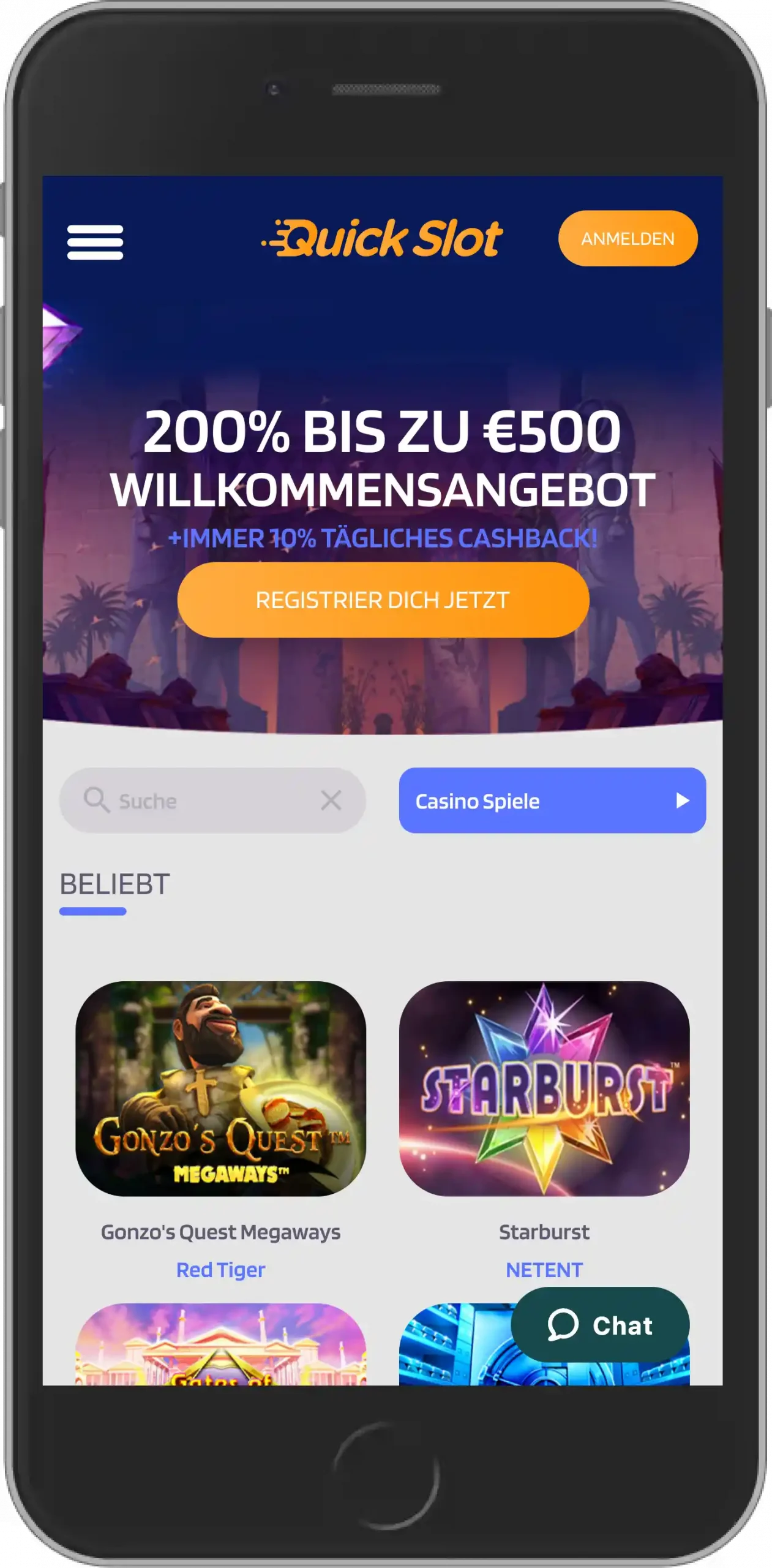 Quickslot Casino Download Mobiele App